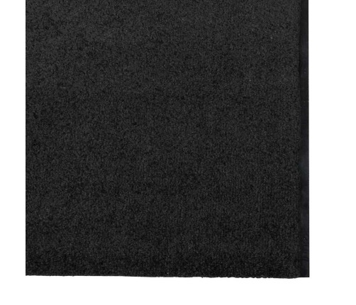 Mazgājamais Durvju Paklājs Melns 120X350 Cm Vidaxl