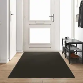 Uksematt Muu Must 120 X 350 Cm Polüamiid Ja Pvc