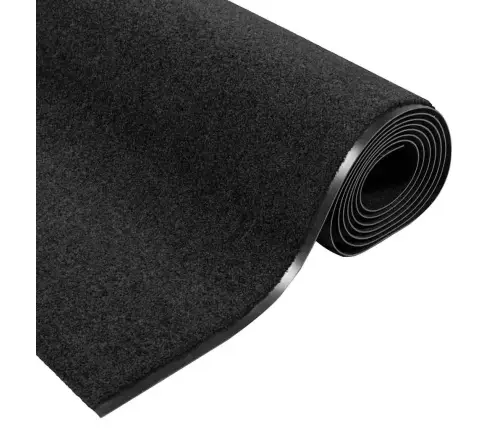 Uksematt Muu Must 120 X 400 Cm Polüamiid Ja Pvc