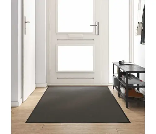 Durvju Paklājs, Ko Var Mazgāt, Antracīta Krāsā, 120X250 Cm Vidaxl