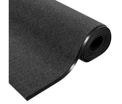 Mazgājamais Durvju Paklājs, Antracīts, 120X400 Cm Vidaxl
