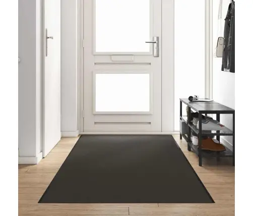 Mazgājamais Durvju Paklājs, Antracīts, 120X400 Cm Vidaxl