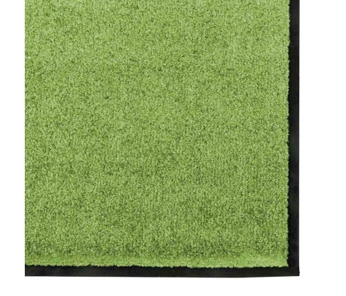 Durų Kilimėlis Žalia Ir Juoda 120 X 300 Cm Poliamidas Ir Pvc