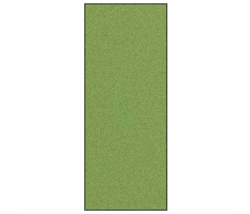 Durų Kilimėlis Žalia Ir Juoda 120 X 300 Cm Poliamidas Ir Pvc