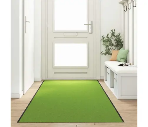 Uksematt Muu Roheline Ja Must 120 X 350 Cm Polüamiid Ja Pvc