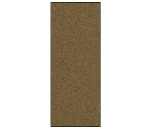 Durvju Paklājs Mazgājams Brūns 120X300 Cm Vidaxl