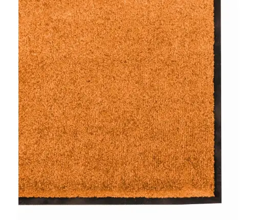 Durvju Paklājs, Ko Var Mazgāt, Oranžs, 120X250 Cm Vidaxl Durvju Paklājs, Ko Var Mazgāt, Oranžs, 120X250 Cm Vidaxl