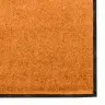 Mazgājamais Durvju Paklājs - Oranžs, 120X300 Cm Vidaxl