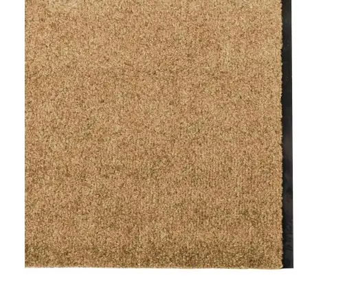 Mazgājamais Durvju Paklājs, Krēms, 120X350 Cm Vidaxl