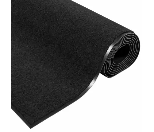 Durų Kilimėlis Juoda 120 X 250 Cm Polipropilenas Ir Vinilas