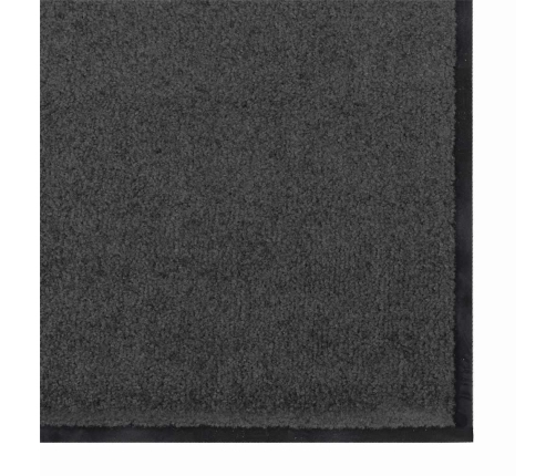 Antracīta Krāsas Durvju Paklājs Taisnstūra Formā 120X250 Cm Vidaxl