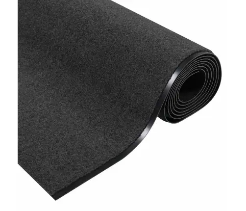 Durvju Paklājs Taisnstūris Antracīts 120X400 Cm Vidaxl