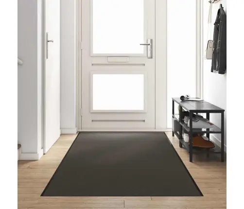 Durvju Paklājs Taisnstūris Antracīts 120X400 Cm Vidaxl