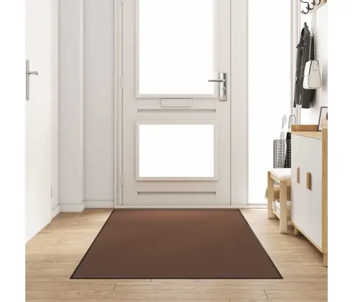 Taisnstūra Brūns Durvju Paklājs 120X250 Cm Vidaxl