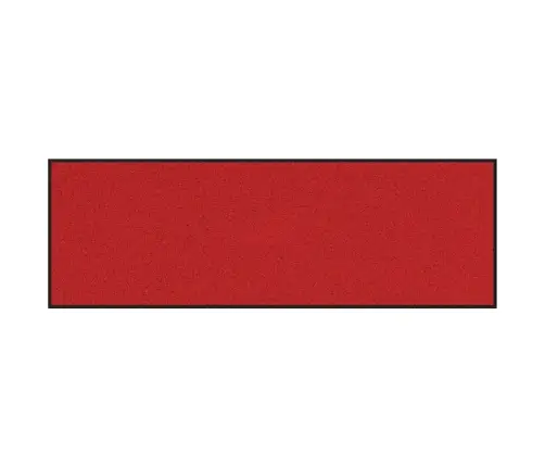 Durvju Paklājs, Taisnstūris, Sarkans, 60X180 Cm Vidaxl