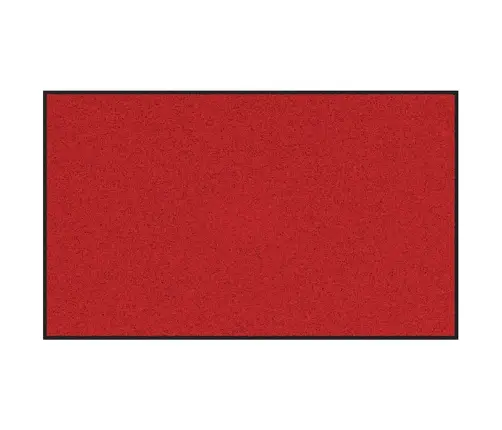 Sarkanā Taisnstūra Durvju Paklājs 90X150 Cm Vidaxl