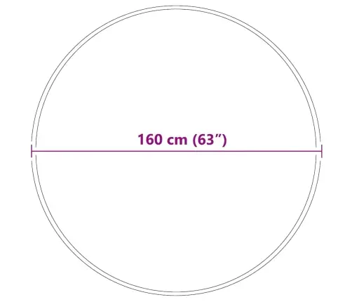Šahtas Paklājs Ar Lateksa Pamatni Tumši Pelēks Ø160 Cm Vidaxl