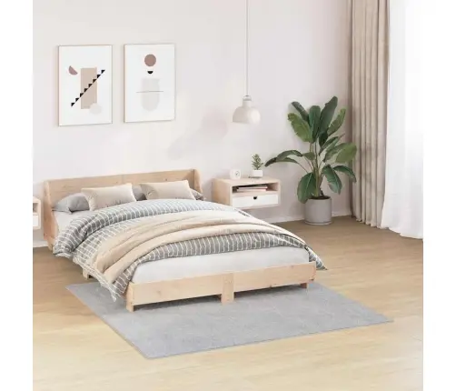 Šaurais Paklājs Ar Lateksa Pamatni Pelēkā Krāsā 160X160 Cm Vidaxl