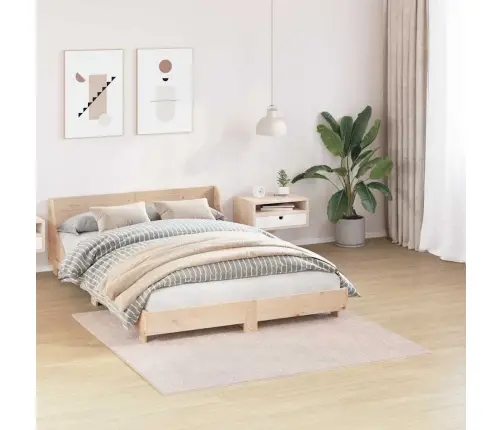 Antiskrāpējoša Šagija Paklājs Krēmkrāsa 160 X 160 Cm Pp Vidaxl