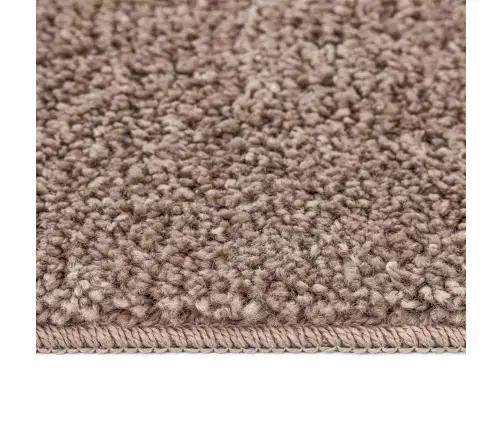 Libisemisvastane Shaggy Vaip Pruun 160 X 160 Cm Pp