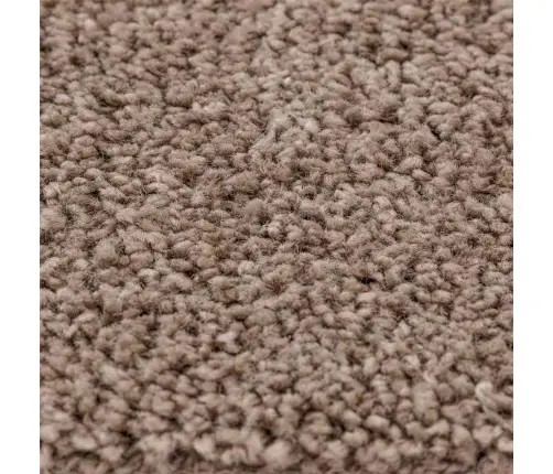 Neslystantis Plaukuotas Kilimas Ruda 90 X 90 Cm Pp
