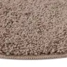 Neslystantis Plaukuotas Kilimas Ruda 90 X 90 Cm Pp