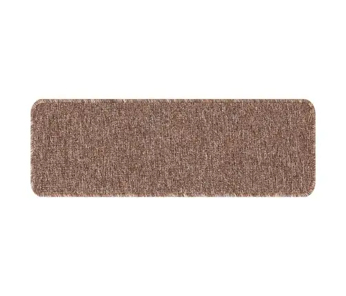 Kāpņu Paklāji Ar Lateksa Pamatni Brūnā Krāsā 25X60 Cm Vidaxl Kāpņu Paklāji Ar Lateksa Pamatni Brūnā Krāsā 25X60 Cm Vidaxl