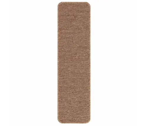 Slydimui Atsparūs Laiptų Kilimėliai 15 Pcs Geltona 75 X 20 Cm