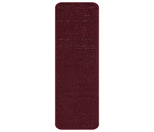 Kāpņu Pakāpieni Ar Lateksa Pamatni Bordo 25X60 Cm Vidaxl