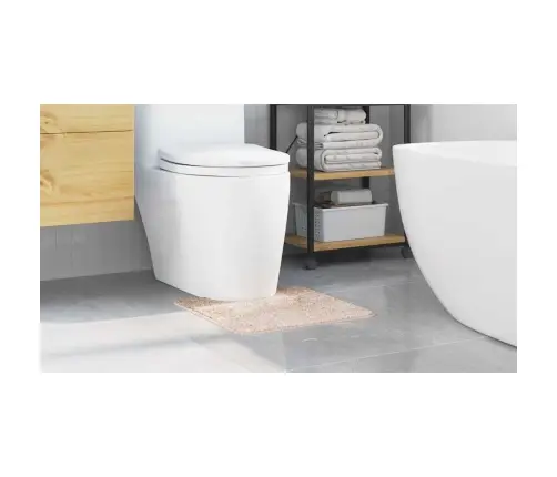 Libisemisvastane Vannimatt Toalettlõikega Cream 50 X 50 Cm Pp
