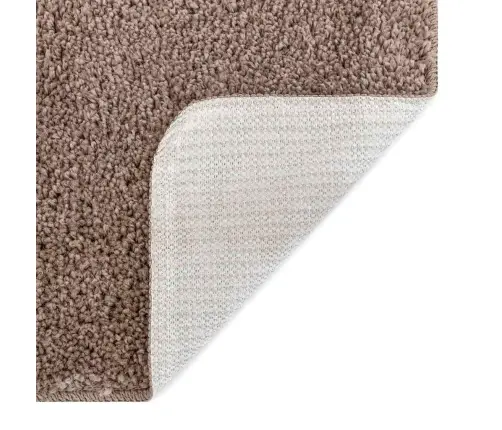 Vannas Paklājs U Formas Brūns 50X50 Cm Polipropilēns Neslīdošs Vidaxl