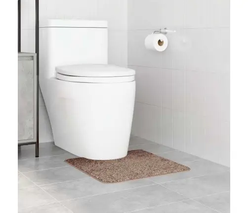 Vannas Paklājs U Formas Brūns 50X50 Cm Polipropilēns Neslīdošs Vidaxl