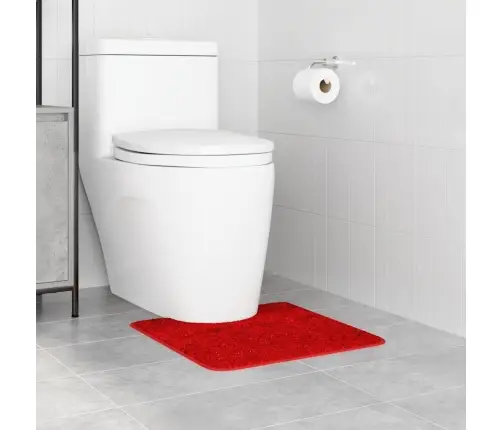 Vannas Paklājs U Formas Sarkans 50X50 Cm Polipropilēns Neslīdošs Vidaxl