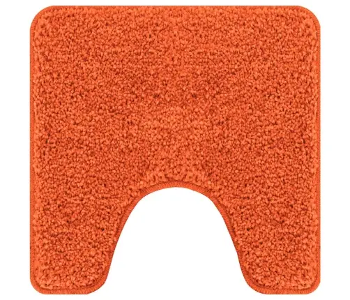 Vannas Paklājs U Veidā Tumši Pelēks 50X50 Cm Polipropilēns Neslīdošs Vidaxl