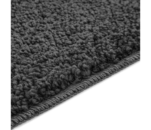 Vannas Paklājs Taisnstūra Tumši Pelēks 50X80 Cm Polipropilēns Neslīdošs Vidaxl