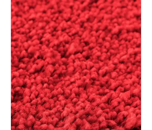 Pret-Slīdošs Vannas Paklājs Sarkana 50 X 80 Cm Pp Vidaxl