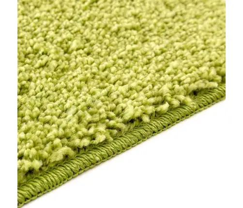 Pret-Slīdošs Vannas Paklājs Zaļa 50 X 80 Cm Pp Vidaxl