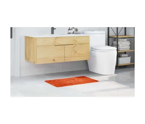 Vannas Paklājs Taisnstūra Apelsīnu 50X80 Cm Polipropilēns Neslīdošs Vidaxl