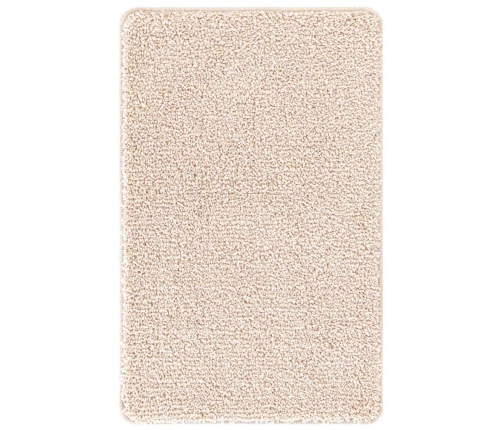 Vannas Paklājs Taisnstūra Krēmkrāsas 60X90 Cm Polipropilēns Neslīdošs Vidaxl