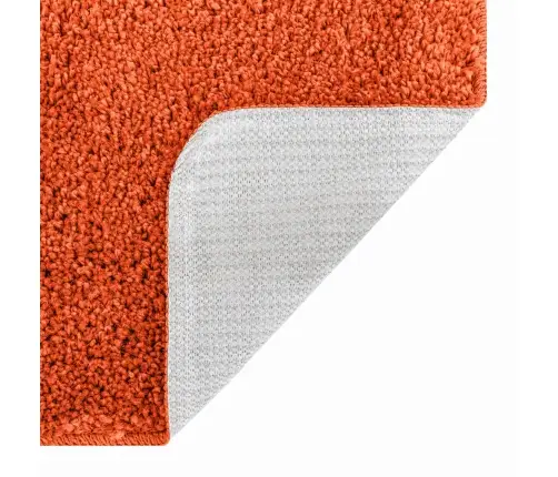 Vannas Paklājs Taisnstūra Formas Oranžs 60X90 Cm Polipropilēns Neslīdošs Vidaxl