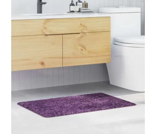 Pret-Slīdošs Vannas Paklājs Violeta 60 X 90 Cm Pp Vidaxl
