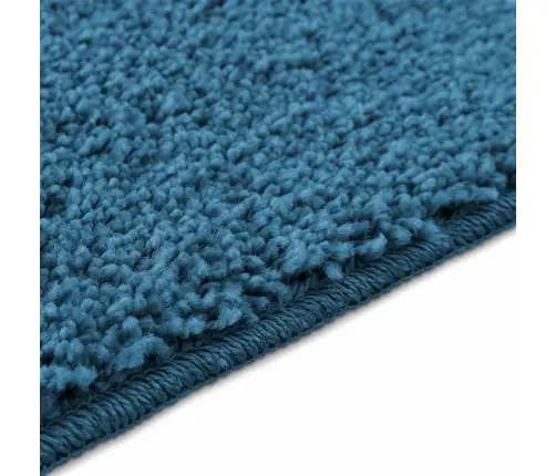 Pret-Slīdošs Vannas Paklājs Zila 60 X 90 Cm Pp Vidaxl