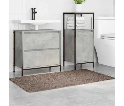 Vannas Paklājs Taisnstūra Brūns 70X120 Cm Polipropilēns Neslīdošs Vidaxl