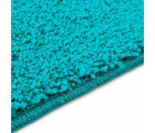 Antislip Vannas Paklāju Komplekts 2 Pcs Tirkīzzila Pp Vidaxl