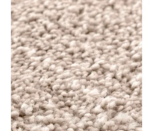 3 Daļu Vannas Paklāju Komplekts Krēmkrāsas Polipropilēna Neslīdējošs Vidaxl