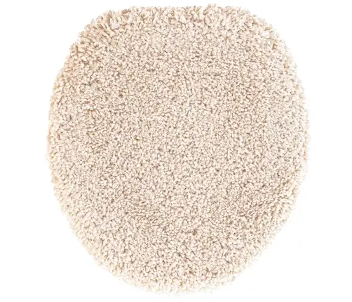 3 Daļu Vannas Paklāju Komplekts Krēmkrāsas Polipropilēna Neslīdējošs Vidaxl