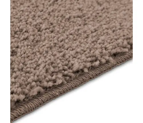 3 Daļu Vannas Paklāju Komplekts Brūns Polipropilēns Neslīdošs Vidaxl