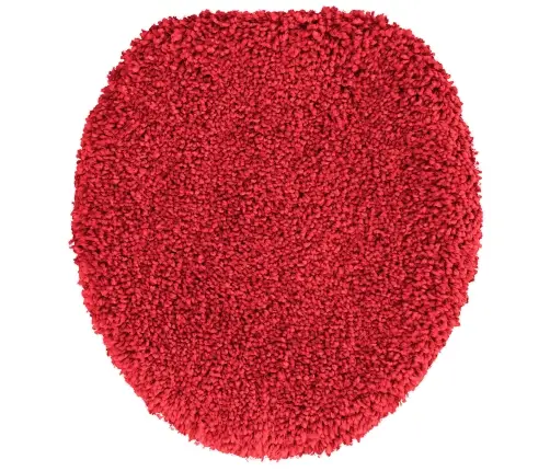 3 Daļu Vannas Paklāju Komplekts Sarkans Polipropilēns Neslīdošs Vidaxl