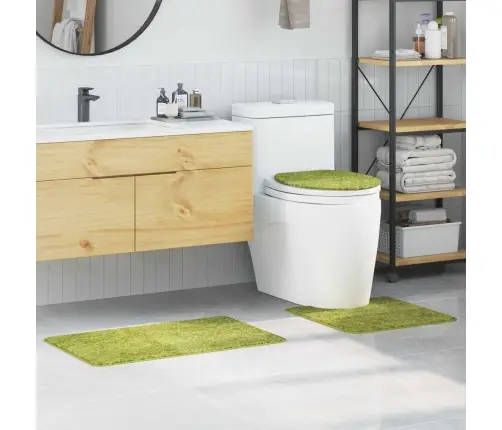 Libisemiskindel Vannimatti Komplekt 3 Pcs Roheline 50 X 50 Cm
