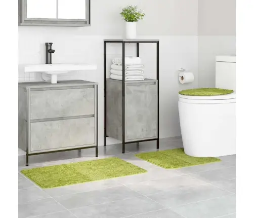 Libisemiskindel Vannimatti Komplekt 3 Pcs Roheline 50 X 50 Cm
